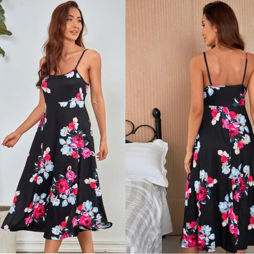 NEW! Size 6 or 8/10 Floral Print Night Dress
